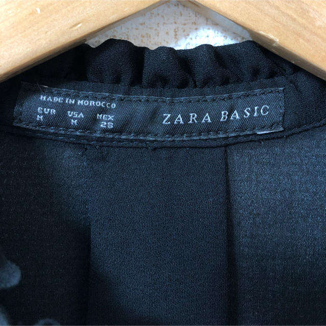 ZARA(ザラ)のZARA # シフォン ブラウス レディースのトップス(シャツ/ブラウス(長袖/七分))の商品写真