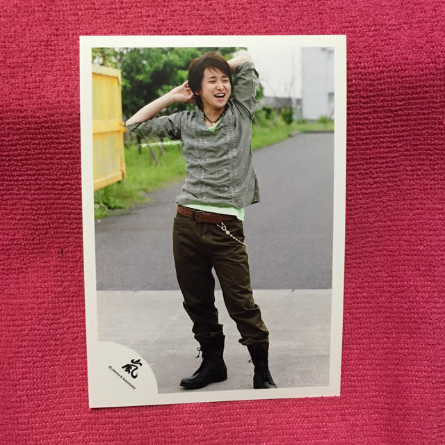 嵐(アラシ)の嵐 公式写真 大野智くん エンタメ/ホビーのタレントグッズ(アイドルグッズ)の商品写真