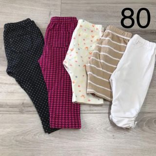 ユニクロ(UNIQLO)の80 女の子ユニクロ レギンス パンツ まとめ売り(パンツ)