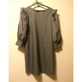 スナイデル(SNIDEL)の15SS フリルワンピース(ミニワンピース)