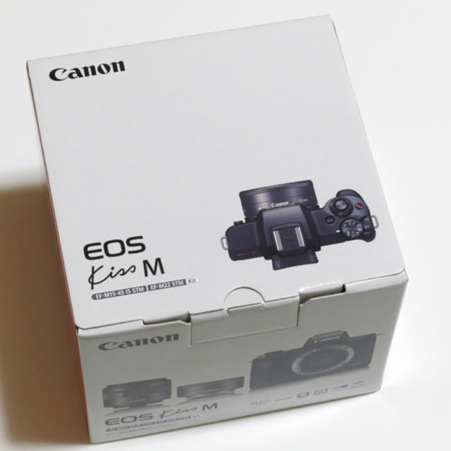 Canon - EOS KISS M（ブラック）Wレンズキット、オプション付属
