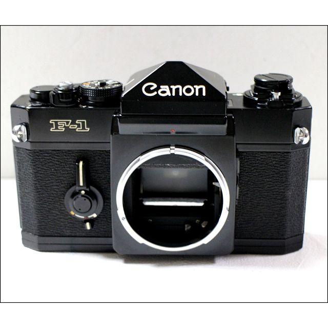 高級モデル Canon キャノン F-1 人気の Black ボディ #024