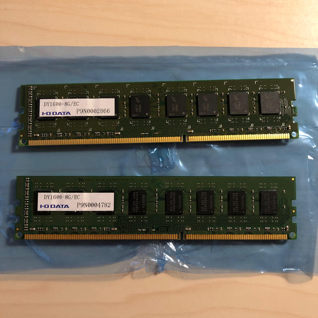 I-O DATA DDR3 8GB×2 DY1600-8G/EC 1