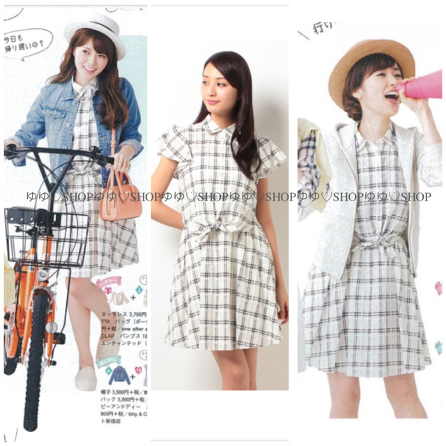 専用♡レッセシアーチェックシャツOP 1