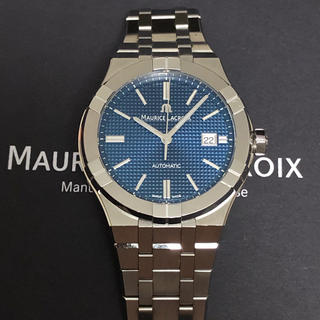 モーリスラクロア(MAURICE LACROIX)のモーリスラクロア アイコン オートマチック 42mm ブルー(腕時計(アナログ))