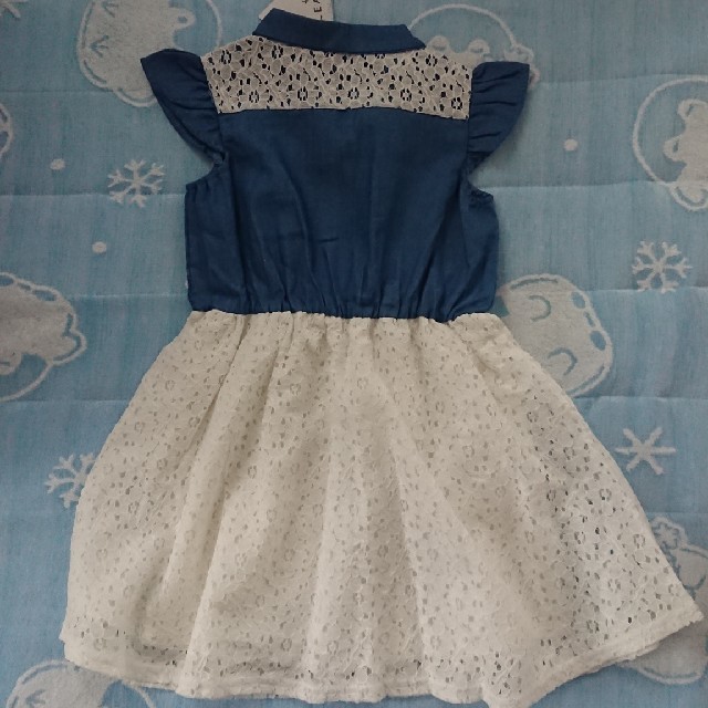 女児ワンピース120 キッズ/ベビー/マタニティのキッズ服女の子用(90cm~)(ワンピース)の商品写真