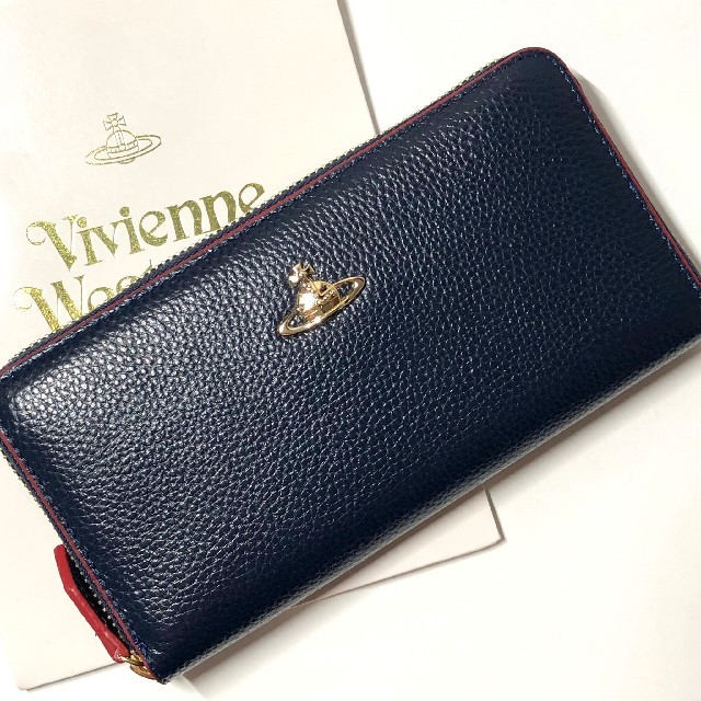 Vivienne Westwood(ヴィヴィアンウエストウッド)の正規品 Vivienne ヴィヴィアン ウエストウッド 新品 長財布 ブルー レディースのファッション小物(財布)の商品写真
