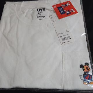 ユニクロ(UNIQLO)の★未使用タグ付き★ユニクロ UT ディズニー ミッキー XL Tシャツ(Tシャツ/カットソー(半袖/袖なし))