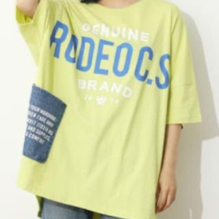 ロデオクラウンズワイドボウル(RODEO CROWNS WIDE BOWL)のRODEO CROWNS WIDE BOWL   サイドポケットBig Tシャツ(Tシャツ(半袖/袖なし))