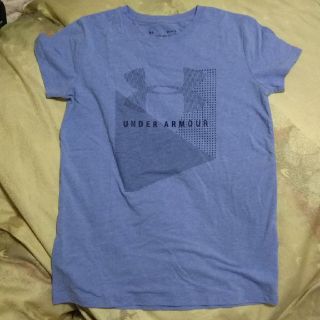 アンダーアーマー(UNDER ARMOUR)のアンダーアーマー レディースTシャツ パープル M(Tシャツ(半袖/袖なし))