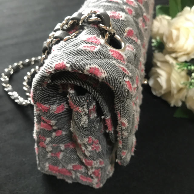 安い購入 CHANEL♡極美品 入手困難 デニムWチェーン 銀座限定 グレー
