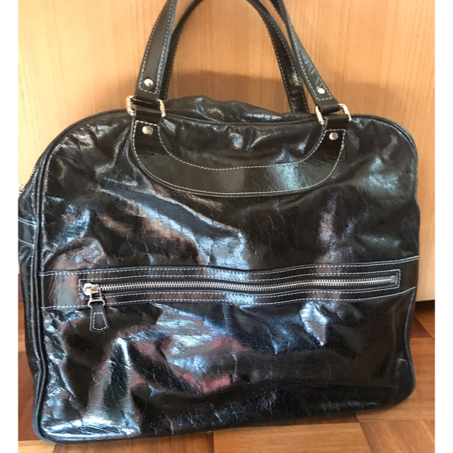 H.P.FRANCE(アッシュペーフランス)のジャックルコー  バッグ　ブラック レディースのバッグ(ハンドバッグ)の商品写真