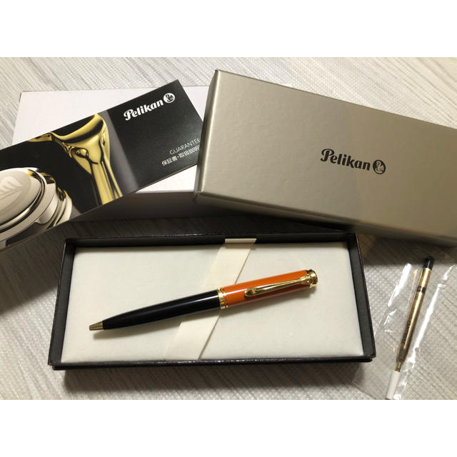 ペリカン 限定 K800 ボールペン バーントオレンジ
