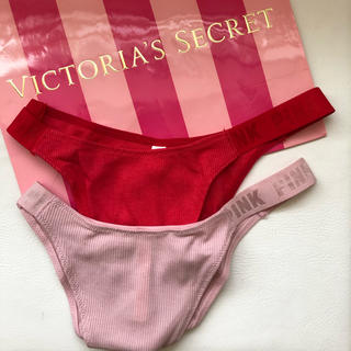 ヴィクトリアズシークレット(Victoria's Secret)のVictoria’s Secret #新品　2枚セット PINK(ショーツ)