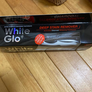 white glo 歯磨き粉　歯ブラシ　セット(歯ブラシ/デンタルフロス)