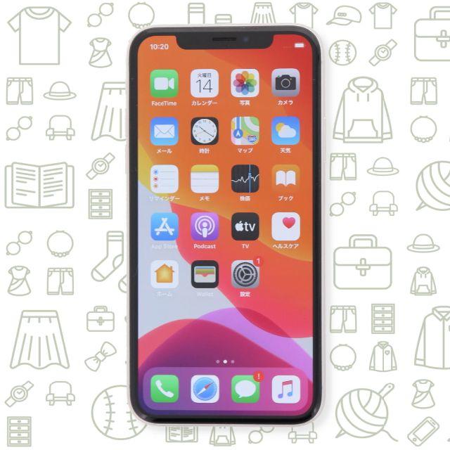 iPhone(アイフォーン)の【B】iPhoneX/256/SIMフリー スマホ/家電/カメラのスマートフォン/携帯電話(スマートフォン本体)の商品写真