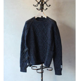 サンシー(SUNSEA)のSUNSEA 18aw fisherman sweater(ニット/セーター)