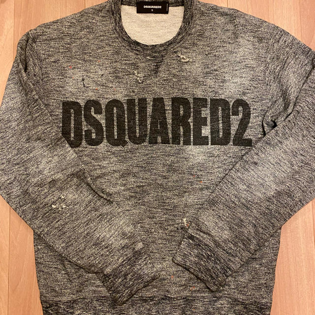 DSQUARED2 トレーナー スウェット 黒 Sサイズ