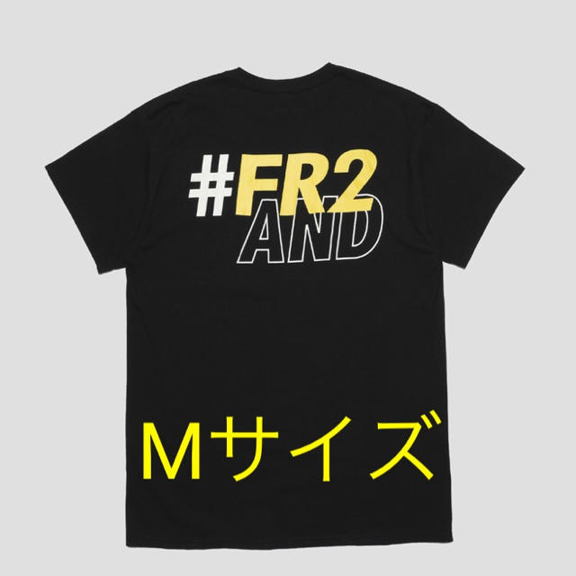Mサイズ　WIND AND SEA × FR2 Patch T-shirtTシャツ/カットソー(半袖/袖なし)