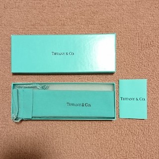 ティファニー(Tiffany & Co.)のティファニー 空箱 布袋 アクセサリー ネックレス(ネックレス)