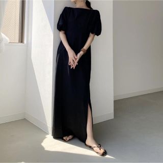 puff sleeve onepiece(パフスリーブワンピース)(ロングワンピース/マキシワンピース)