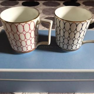 ウェッジウッド(WEDGWOOD)のウェッジウッド　ルネッサンス　ペアマグカップ　マグカップ　ペア　コーヒーカップ(グラス/カップ)