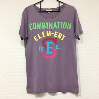 ディーゼル(DIESEL)のディーゼル Tシャツ Sサイズ ライトパープル(Tシャツ/カットソー(半袖/袖なし))