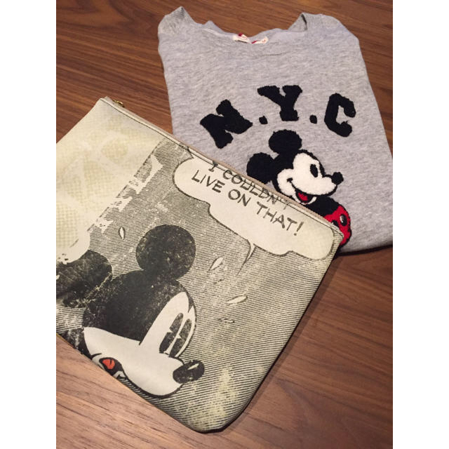 Disney(ディズニー)のmickey SET♡値下げ レディースのバッグ(クラッチバッグ)の商品写真