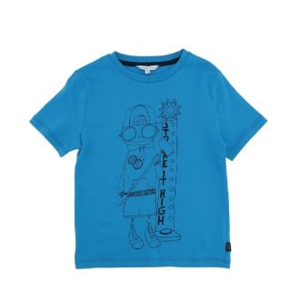 マークジェイコブス(MARC JACOBS)のリトルマークジェイコブス☆LITTLE MARC JACOBS Tシャツ ブルー(Tシャツ/カットソー)