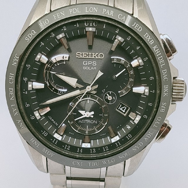 魅力的な価格 SEIKO - チタン GPSソーラー SBX045 8X53 アストロン セイコー 腕時計(アナログ)