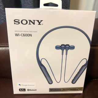 ソニー(SONY)の新品 ソニー Sony ワイヤレス ヘッドセット　WI-C600N(ヘッドフォン/イヤフォン)