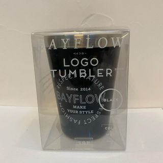 ベイフロー(BAYFLOW)のBAYFLOW ベイフロー ロゴタンブラー 黒 ブラック ローソン限定(タンブラー)