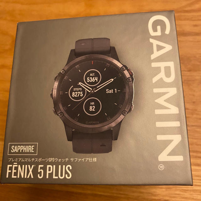 GARMIN(ガーミン)のGARMIN  FENIX 5PLUS 限定値下げ スポーツ/アウトドアのトレーニング/エクササイズ(トレーニング用品)の商品写真