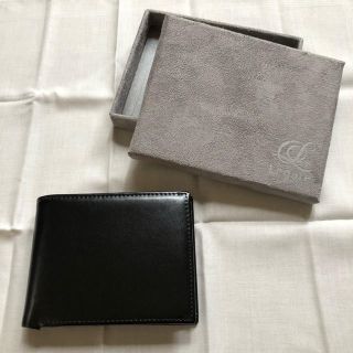 Legare★二つ折り財布★新品★未使用★折り畳み財布★レザー★ブラック★(折り財布)