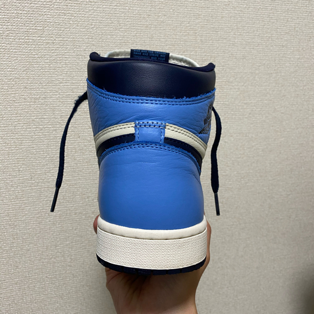 NIKE(ナイキ)のJORDAN1 UNIVERSITY BLUE 27.5 メンズの靴/シューズ(スニーカー)の商品写真