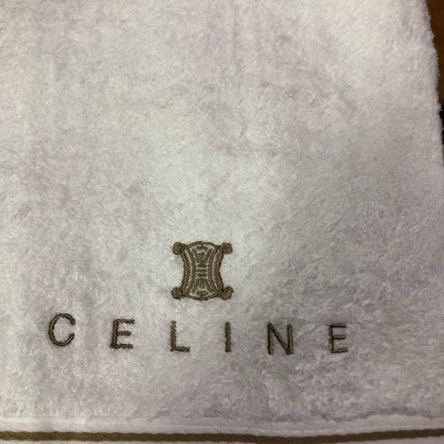 celine(セリーヌ)のセリーヌ　バスタオル　フェイスタオル　セット　新品 インテリア/住まい/日用品の日用品/生活雑貨/旅行(タオル/バス用品)の商品写真