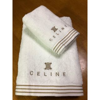 セリーヌ(celine)のセリーヌ　バスタオル　フェイスタオル　セット　新品(タオル/バス用品)