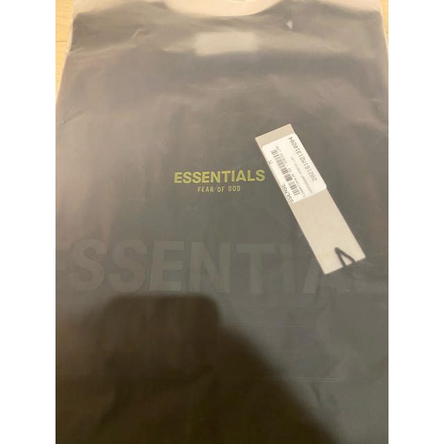 FEAR OF GOD(フィアオブゴッド)のessentials 2020SS Tシャツ　BLACK サイズM メンズのトップス(Tシャツ/カットソー(半袖/袖なし))の商品写真