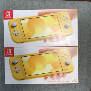 ニンテンドースイッチ(Nintendo Switch)のnintendo switch Lite 2台セット　スイッチ　任天堂(家庭用ゲーム機本体)