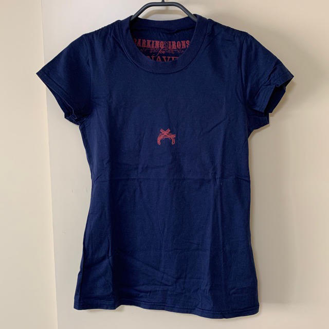 KNAVE(ネイヴ)のNAVE 紺Ｔシャツ レディースのトップス(Tシャツ(半袖/袖なし))の商品写真