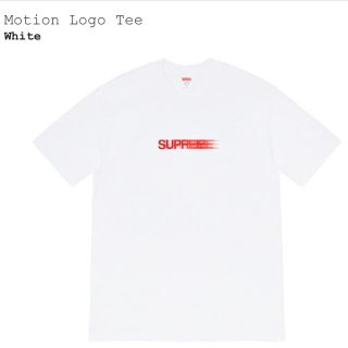 シュプリーム(Supreme)のSupreme Motion Logo Tee Black モーション ロゴ(Tシャツ/カットソー(半袖/袖なし))