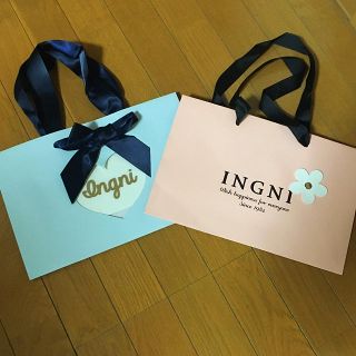 イング(INGNI)のイング　ショッパーセット(ショップ袋)