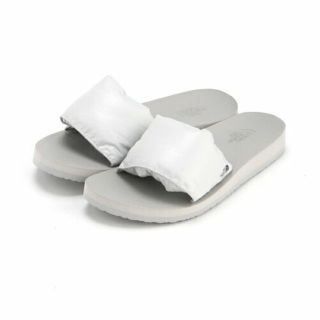 ザノースフェイス(THE NORTH FACE)の【新品】Nuptse Slide Sandal  ヌプシ グレー(サンダル)