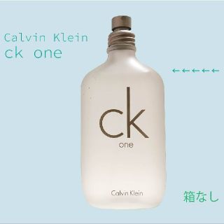 シーケーカルバンクライン(ck Calvin Klein)の【Calvin Klein】ck one 100ml【香水・箱無し】(ユニセックス)