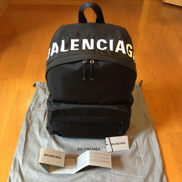 最新人気 Balenciaga - リュック　新品未使用 バックパック バレンシアガ バッグパック/リュック