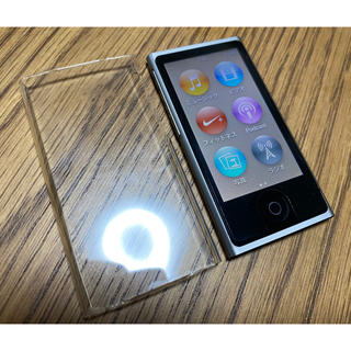 アップル(Apple)の【美品】iPod nano 16GB スペースグレー　(第7世代)(ポータブルプレーヤー)