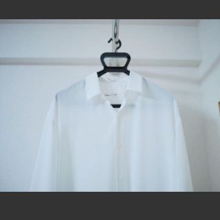 ラッドミュージシャン(LAD MUSICIAN)のLAD MUSICIAN 19AW  19SS LONG SHIRT 白(シャツ)