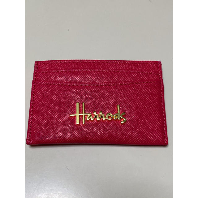 Harrods(ハロッズ)の値下げ♪  Harrods カードケース レディースのファッション小物(名刺入れ/定期入れ)の商品写真