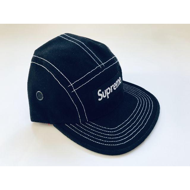 Supreme Field Camp Capシュプリームキャップ黒