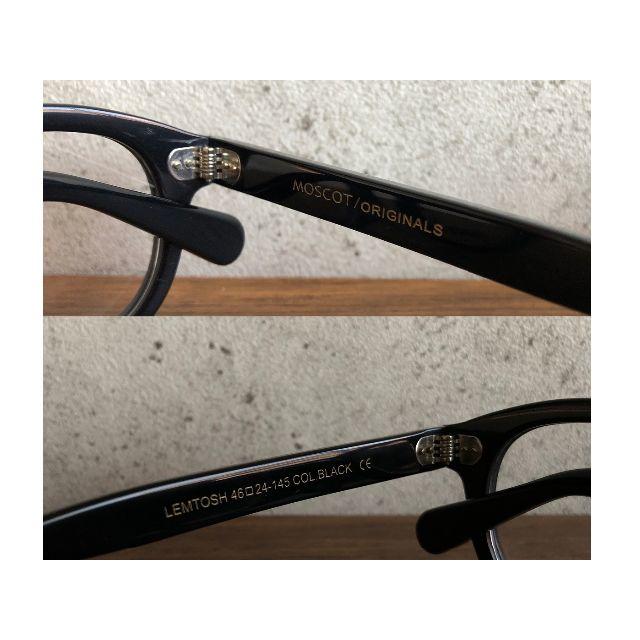 MOSCOT LEMTOSH / モスコット レムトッシュ 46 BLACK